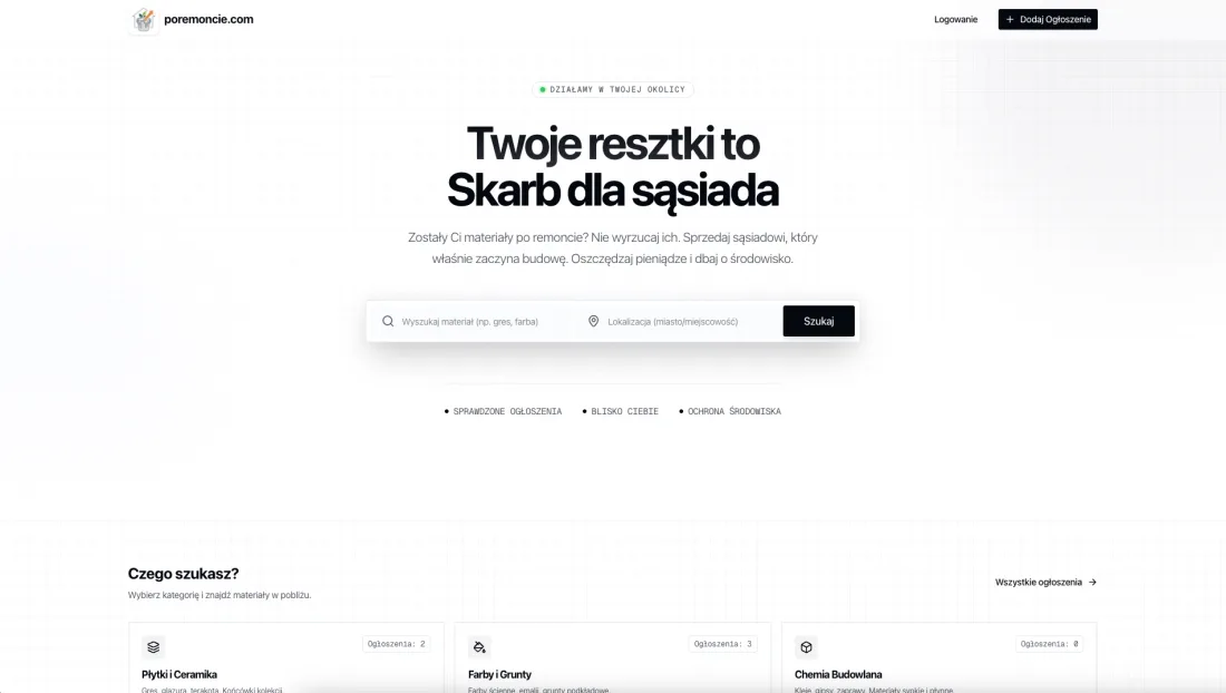 Poremoncie — zrzut ekranu